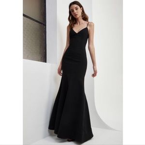 C/Meo collective black gown